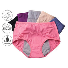 2025 High-quality physiological panties with high waist preventing side leakage - for women's protection