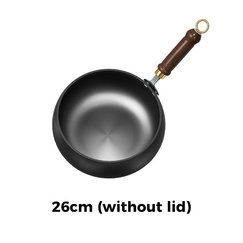⏳Time-limited Special 50% Off⌛Uncoated Thick Iron Pot