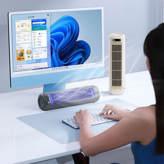 ❄️2025 Best Sellers🌊2 in 1 Portable Turbo Tower Fan