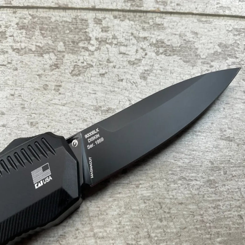 🔥 9000R Matt Diskin Livewire OTF AUTO Knife 3.3 CPM-MagnaCut Two-Tone Reverse Tanto Blade. (🎉50th Anniversary Edition🎉)