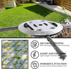 6 inch Steel Wire Brush Cutter Trimmer Head