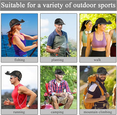 Breathable Baseball Cap with Solar Fan