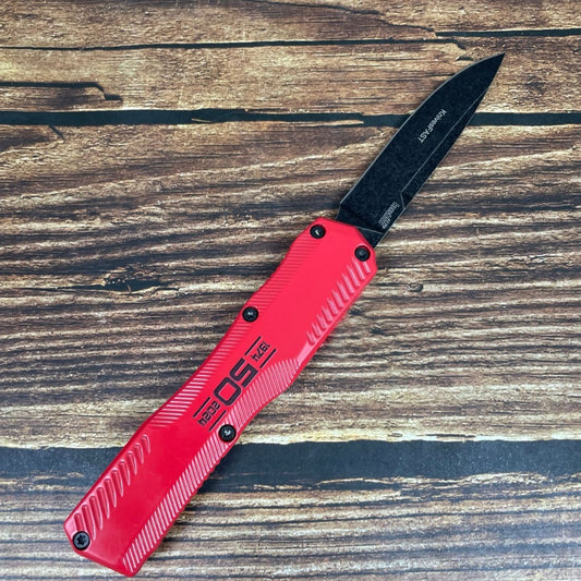 ๐ฅ 9000R Matt Diskin Livewire OTF AUTO Knife 3.3 CPM-MagnaCut Two-Tone Reverse Tanto Blade. (๐50th Anniversary Edition๐)