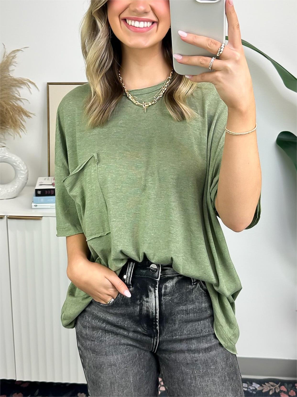 🌞2025 Summer New💕Women's Raw Edge Boxy Tee