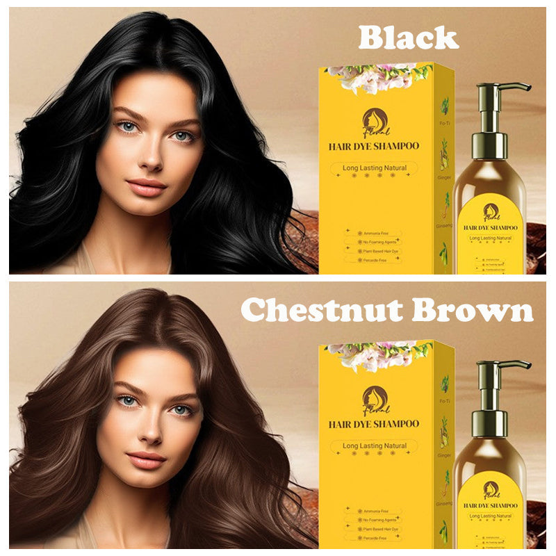 đĽHot Sale 49% Off⨠Long Lasting Natural Hair Dye Shampoo