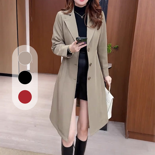 Long Warm Trench Coat