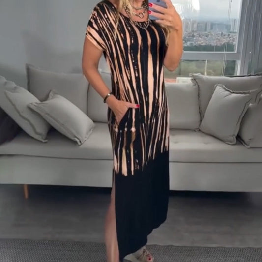 Women's Trendy Side-Slit Dress