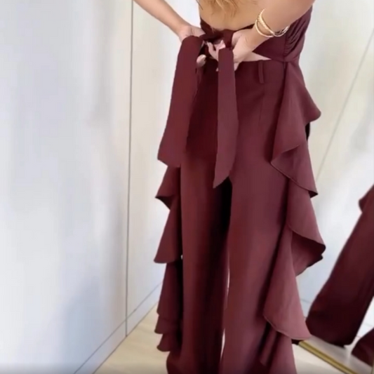 ๐ Elegant Ruffle Set ๐ธ. make every day full of confidence and beauty! ๐น