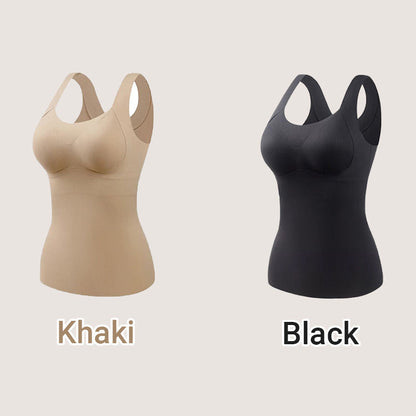 Thermal Tank Tops With Built-in Bra