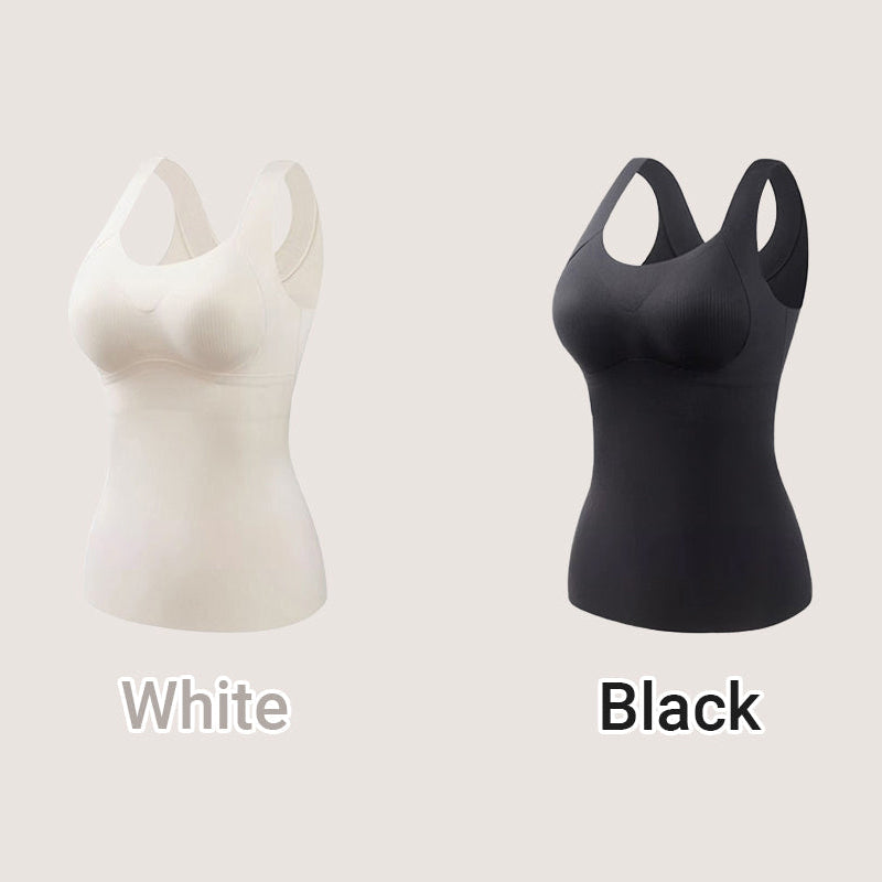 Thermal Tank Tops With Built-in Bra