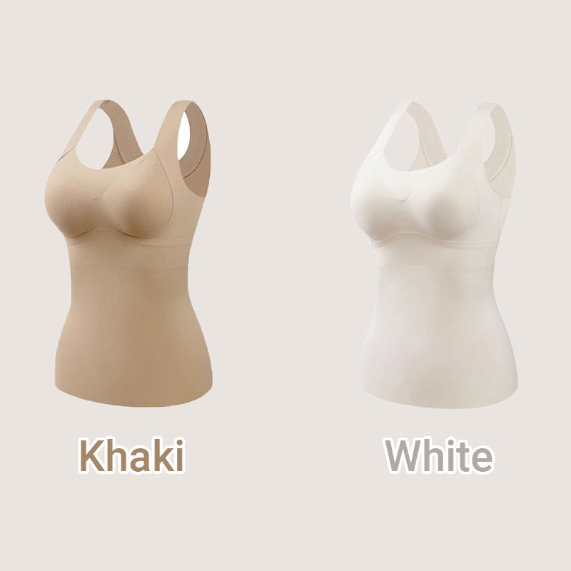 Thermal Tank Tops With Built-in Bra