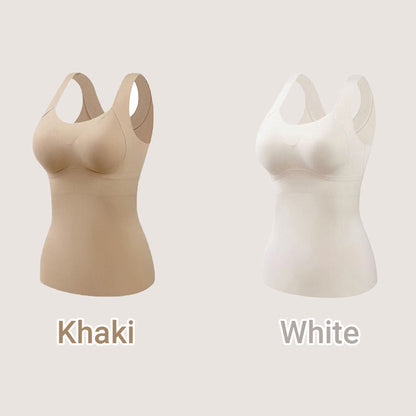 Thermal Tank Tops With Built-in Bra