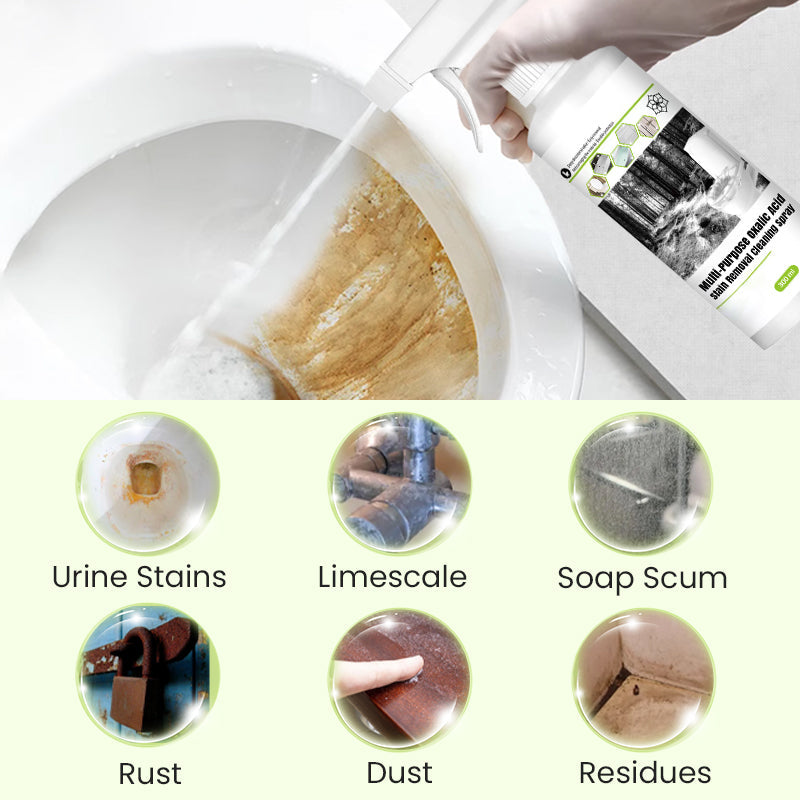 Multi-Purpose Oxalic Acid Stain Removal Cleaning Spray ( BUY 1 GET 1 FREE )