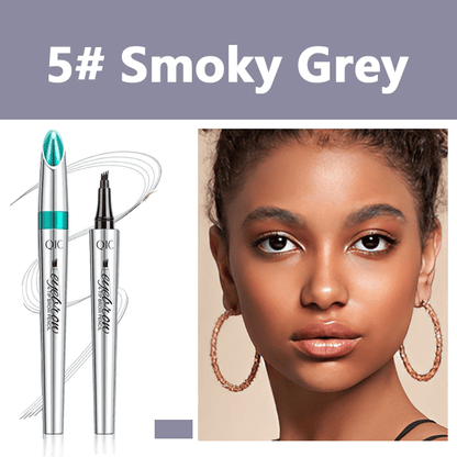 High Quality 3D Waterproof Microblading Eyebrow Pen 4 Fork Tip Tattoo Pencil