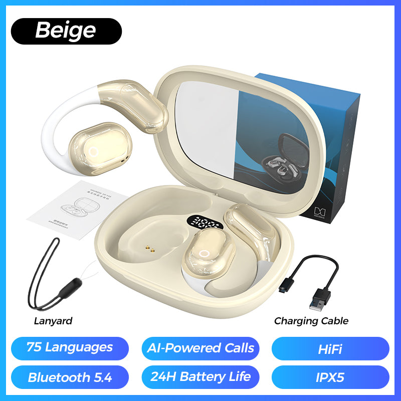 🔥AI Voice Translation Bluetooth Earbuds