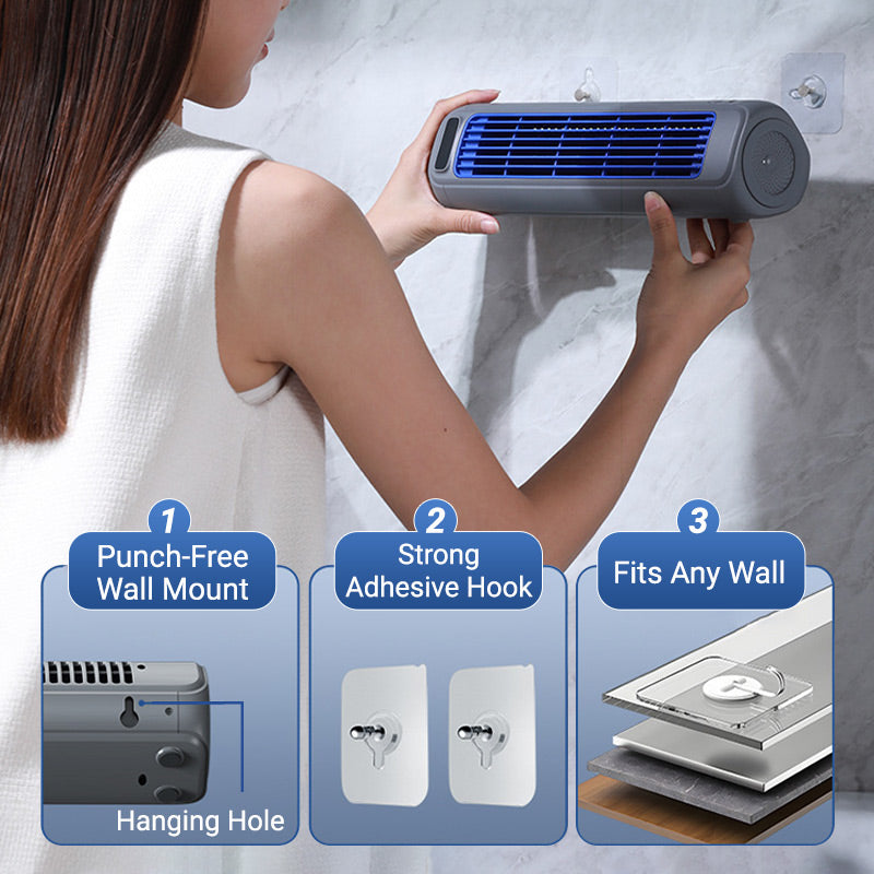 ❄️2025 Best Sellers🌊2 in 1 Portable Turbo Tower Fan