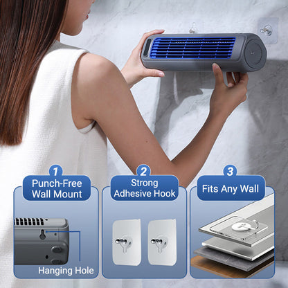 ❄️2025 Best Sellers🌊2 in 1 Portable Turbo Tower Fan
