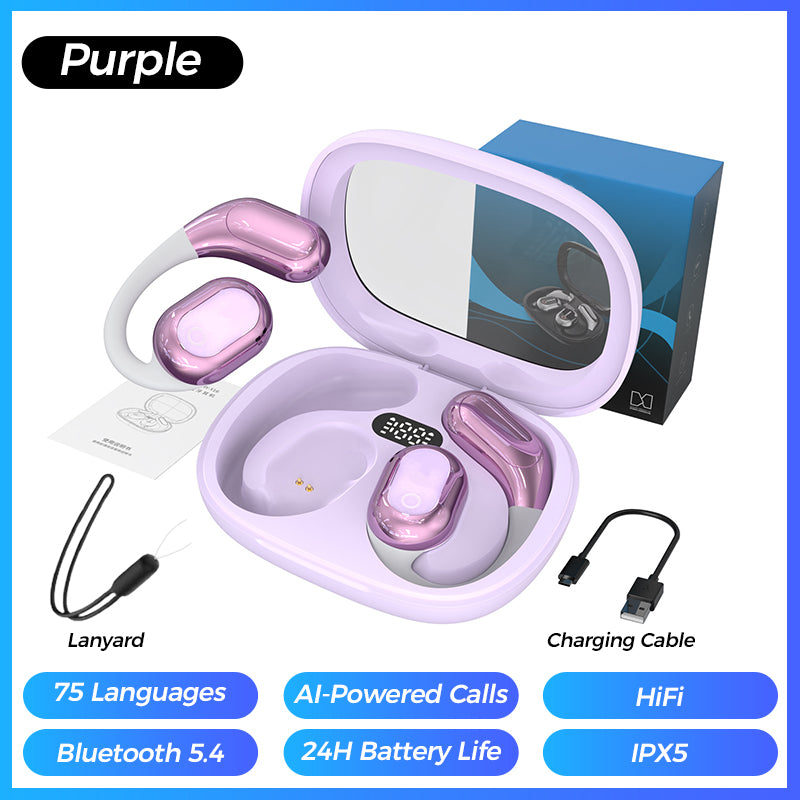 🔥AI Voice Translation Bluetooth Earbuds