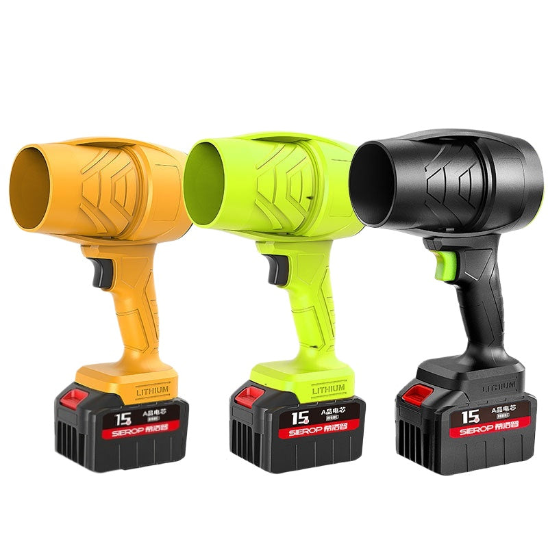 High-power brushless lithium battery turbocharged fan