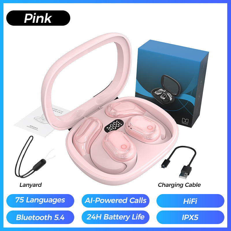 🔥AI Voice Translation Bluetooth Earbuds