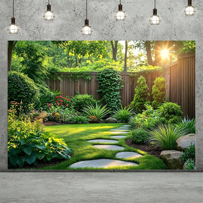🌲🌸 Turn your backyard into an enchanted forest – one banner. endless beauty! ✨