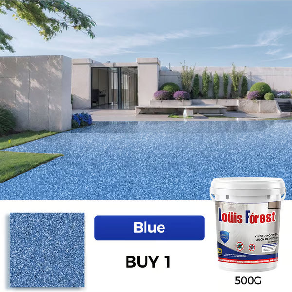 High-Gloss Marble Effect Epoxy Floor Coating