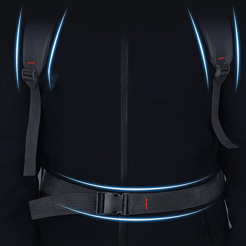 Expandable Large-Capacity Oxford Backpack