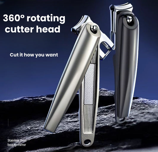 New 360° rotating nail clippers
