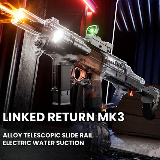 Sparkling Linkage Return Pulse Electric Burst Water Gun Toy