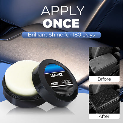 Leader cleaning and care cream &Cleaning paste for leather care