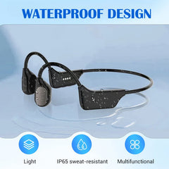 Bone conduction Bluetooth headphones hearing aids