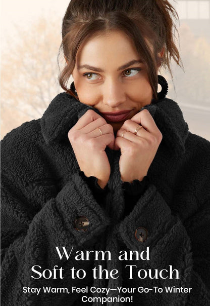 Warm Lapel Cropped Jacket
