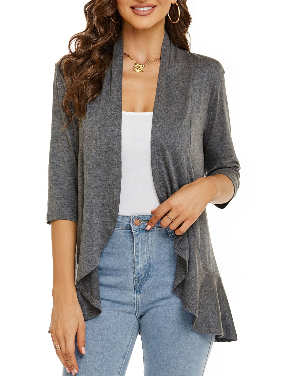 🌸Women's Casual Lightweight Open Front Cardigans