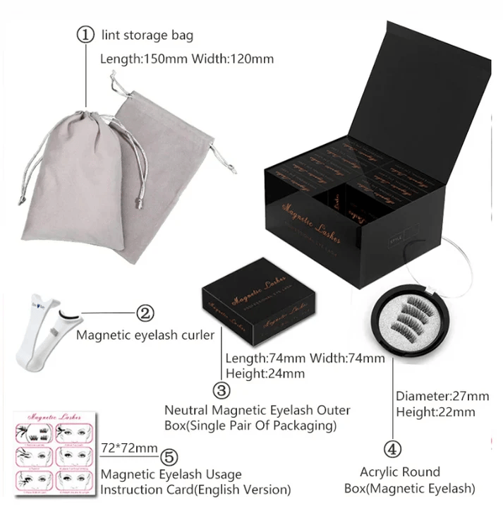 🏆#1 Bestselling Buy 1 Get 1 Free🏆 - 🤩Reusable Premium Self-Adhesive Eyelashes | Easy. Quick. Safe! 💖