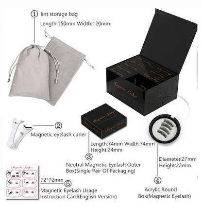 🏆#1 Bestselling Buy 1 Get 1 Free🏆 - 🤩Reusable Premium Self-Adhesive Eyelashes | Easy. Quick. Safe! 💖