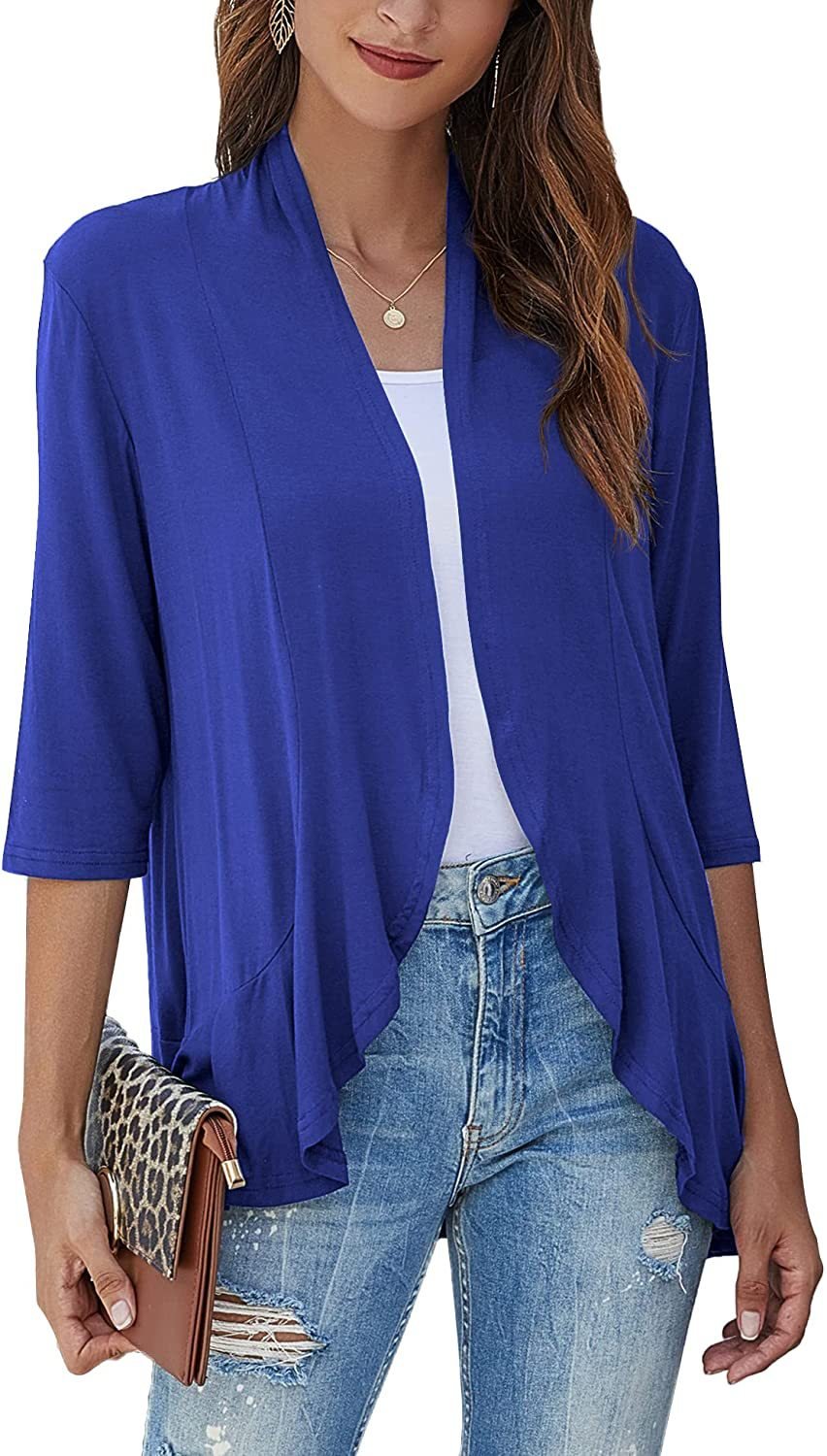 🌸Women's Casual Lightweight Open Front Cardigans