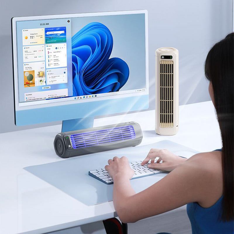 ❄️2025 Best Sellers🌊2 in 1 Portable Turbo Tower Fan