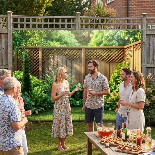 🌲🌸 Turn your backyard into an enchanted forest – one banner. endless beauty! ✨