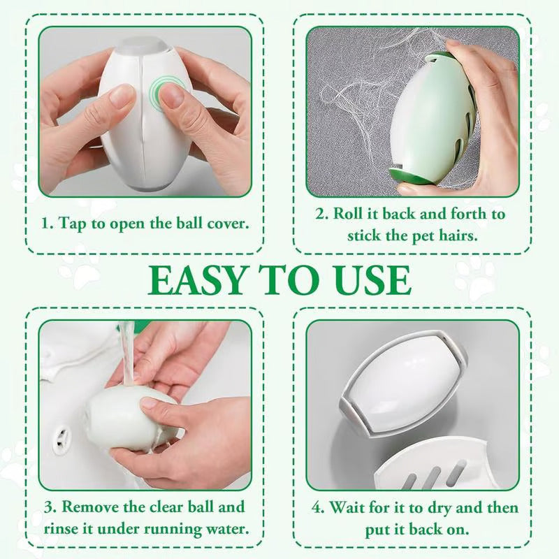Washable Reusable Extra Sticky Lint Roller for Hair