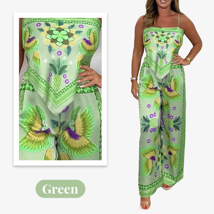 Women's Exotic Printed 2-Piece Set