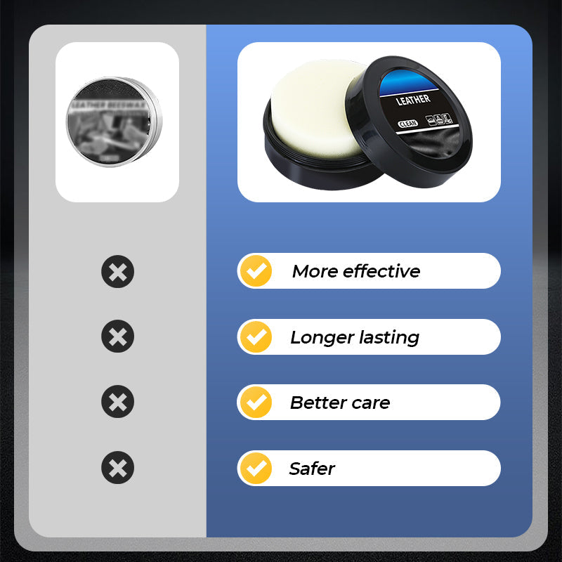 Leader cleaning and care cream &Cleaning paste for leather care