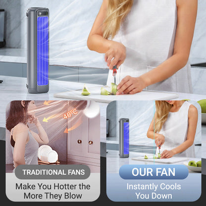 ❄️2025 Best Sellers🌊2 in 1 Portable Turbo Tower Fan