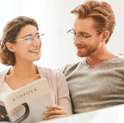Sapphire high hardness anti-blue Dual-Use Reading Glasses