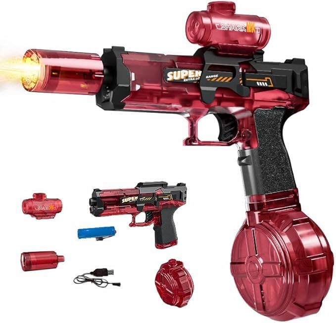 🔥New Hot Selling❤️‍🔥 Electric High-Pressure Water Gun with Circular Clip
