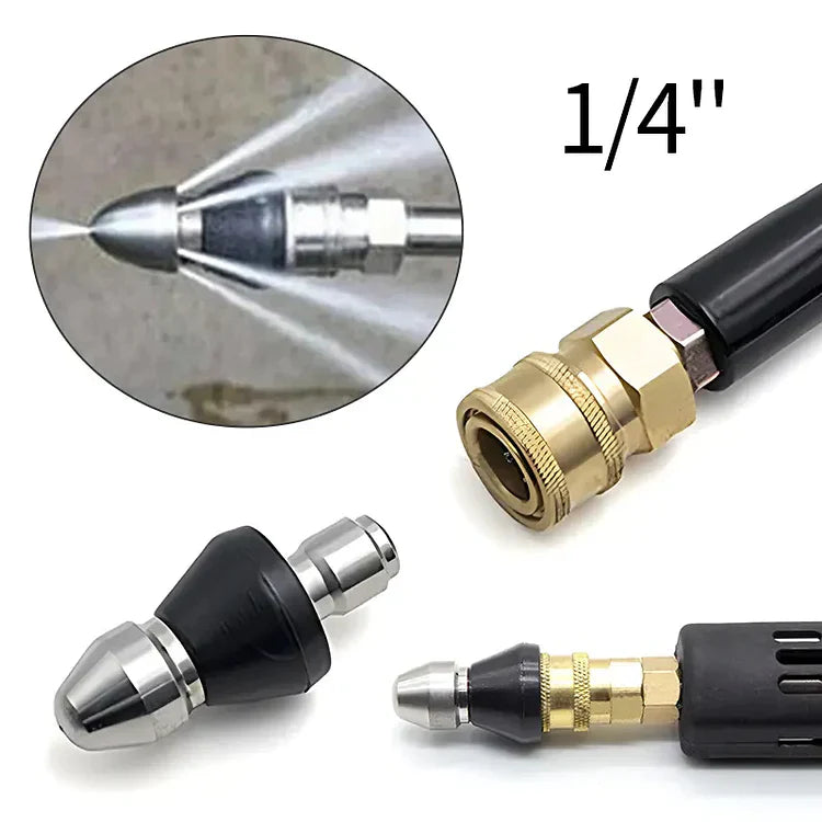 Pousbo® Sewer Cleaning Tool High-pressure Nozzle(50% OFF)