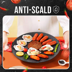 🍳Non-Stick Electric Indoor Grill Pan