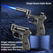 Creative windproof inflatable gun-shaped lighter