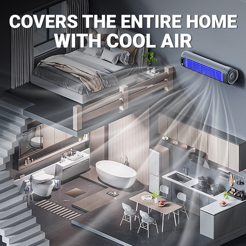 ❄️2025 Best Sellers🌊2 in 1 Portable Turbo Tower Fan