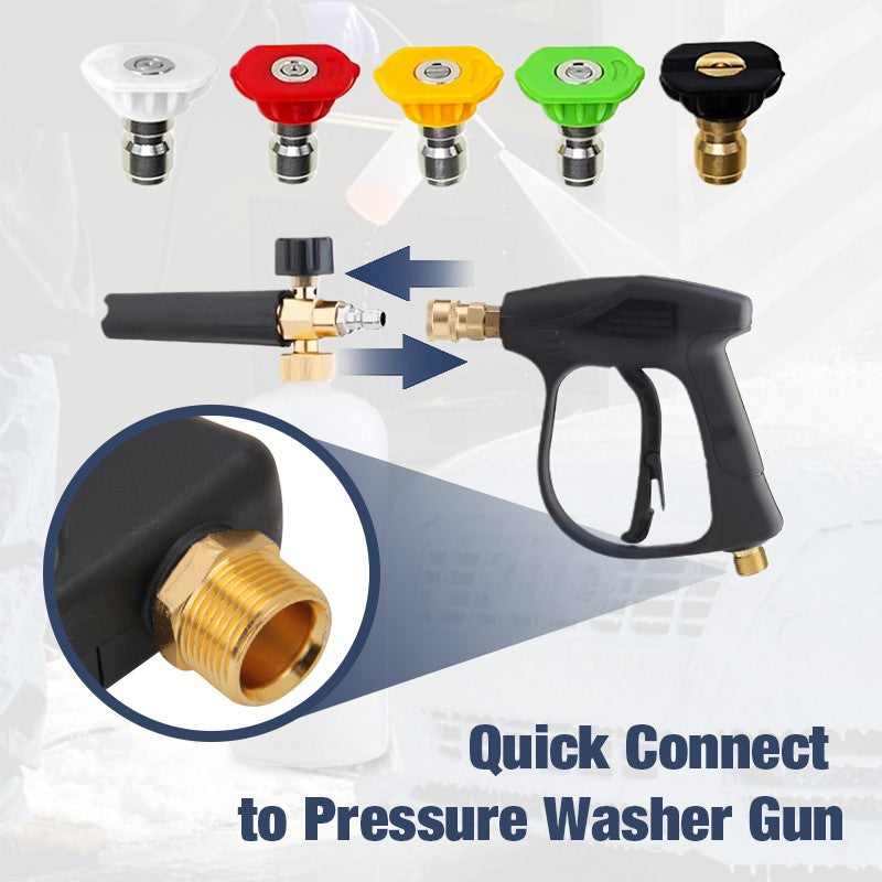Car pressure washer nozzle set
