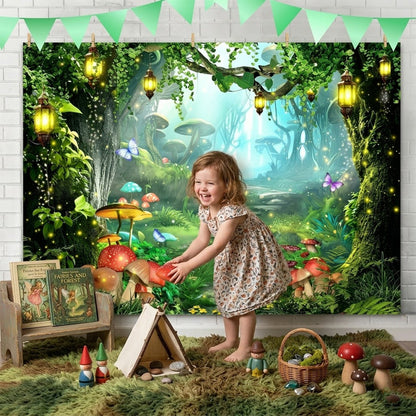 🌲🌸 Turn your backyard into an enchanted forest – one banner. endless beauty! ✨